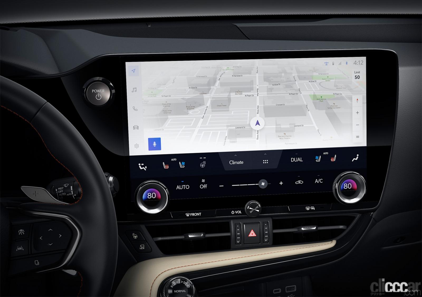 新型レクサスnxには 4年ぶりにフルモデルチェンジを受けた最新のマルチメディアシステムとコネクティッドサービスを用意 Clicccar Com