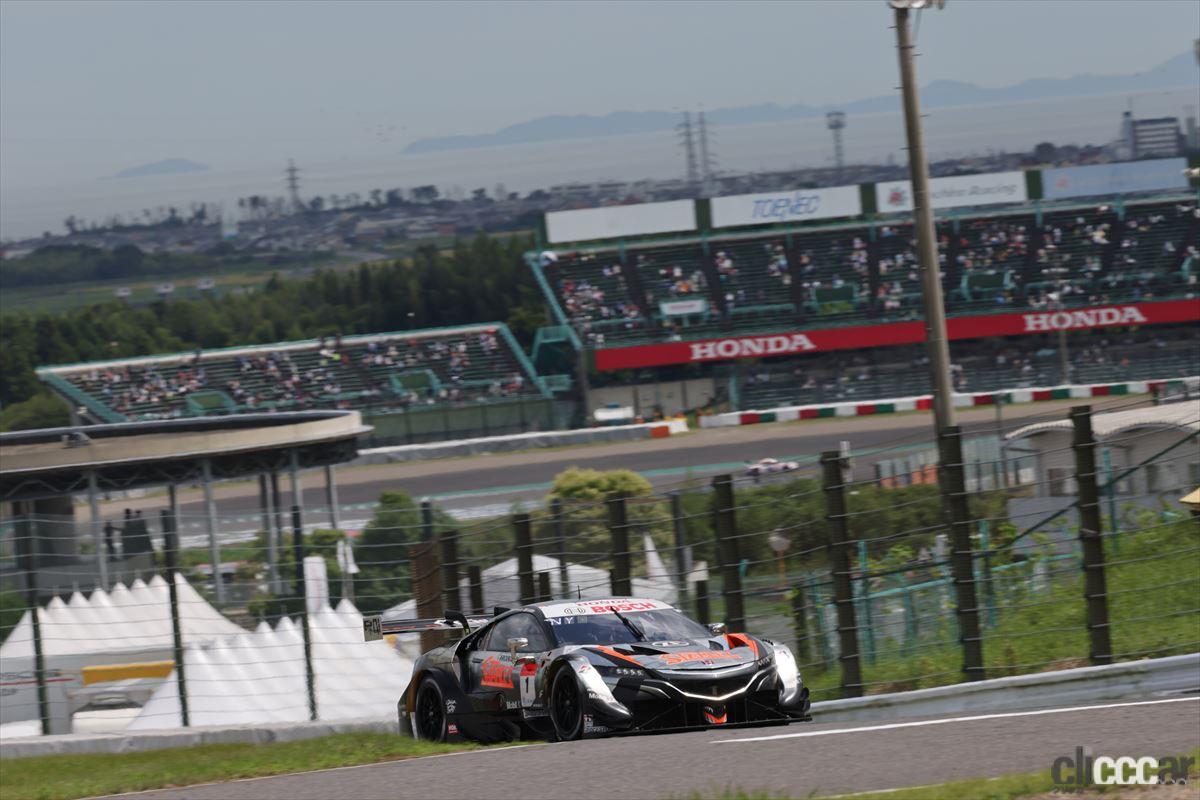 「第3戦・鈴鹿は日産が表彰台を独占。トップのクラッシュを皮切りにホンダ勢が低迷【SUPER GT 2021】」の2枚目の画像