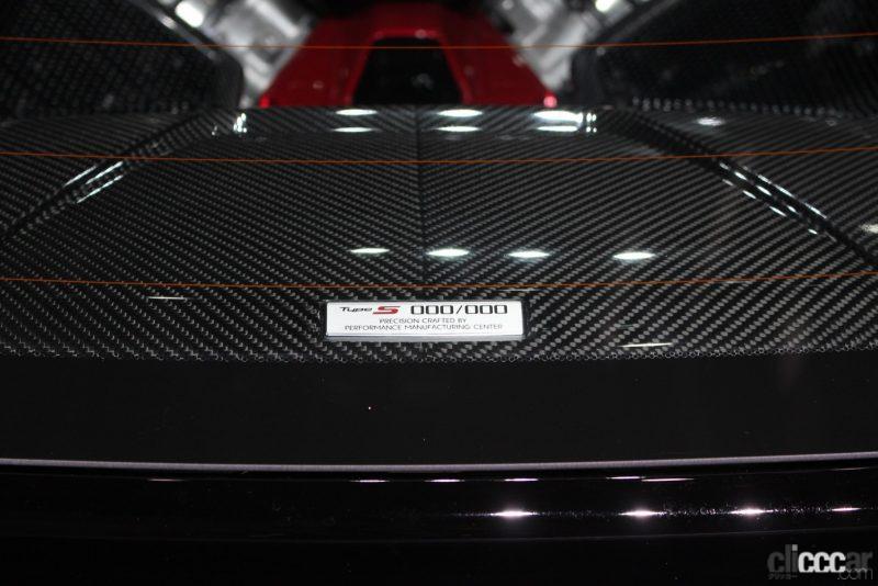 「2代目NSXの最終モデル「Type S」の内外装、ディテールをチェック」の12枚目の画像