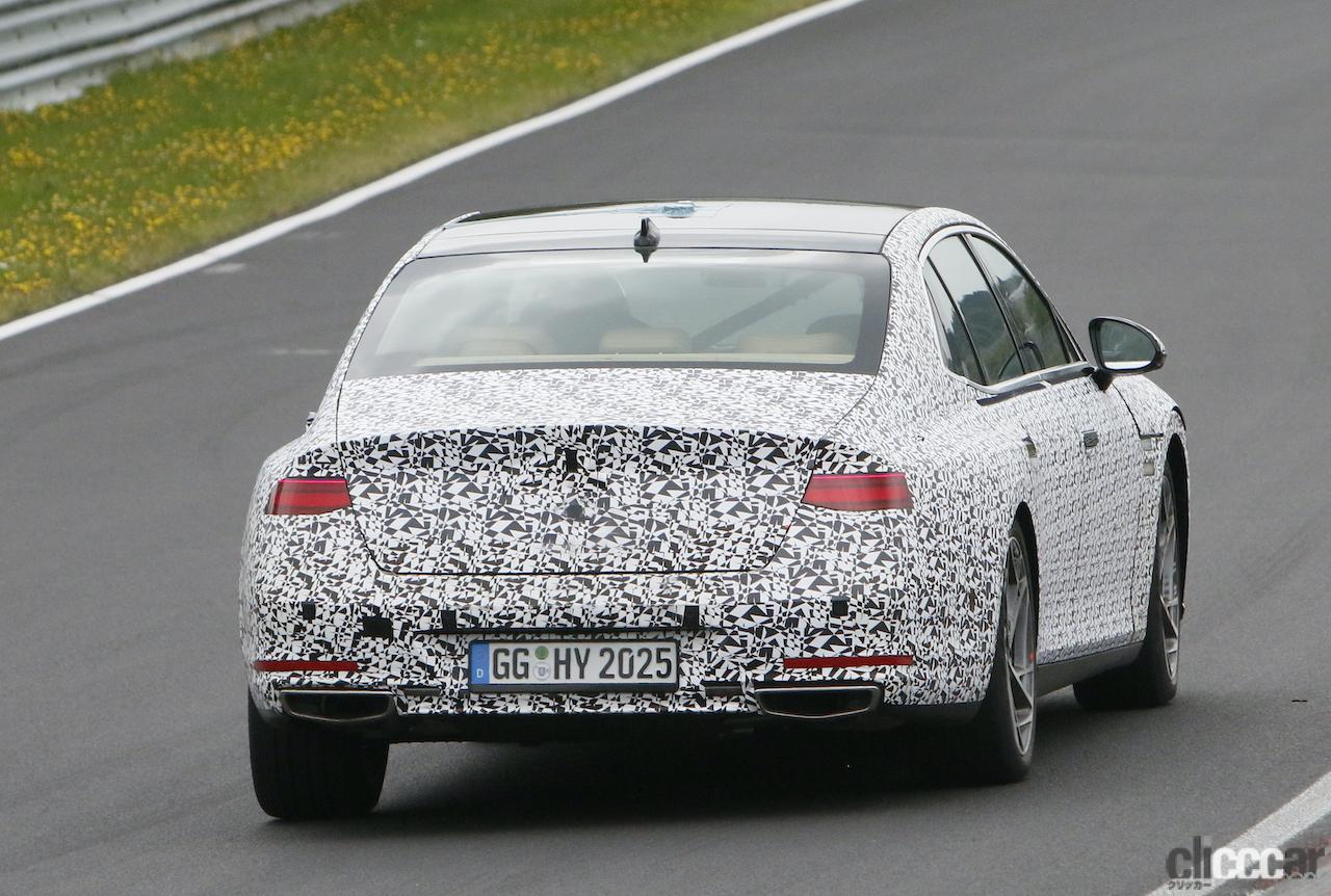 Genesis G90 12 画像 あのヘッドライトがついに露出 世界が認めるジェネシスのフラッグシップセダン G90 次期型をキャッチ Clicccar Com