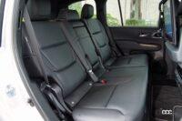 ランドクルーザーのセカンドシート