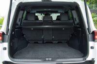 ランドクルーザーのラゲッジスペース