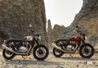 「世界最古の2輪ブランド・ロイヤルエンフィールドのビンテージな空冷2気筒バイク「INT650」と「コンチネンタルGT650」に新色」の7枚目の画像ギャラリーへのリンク