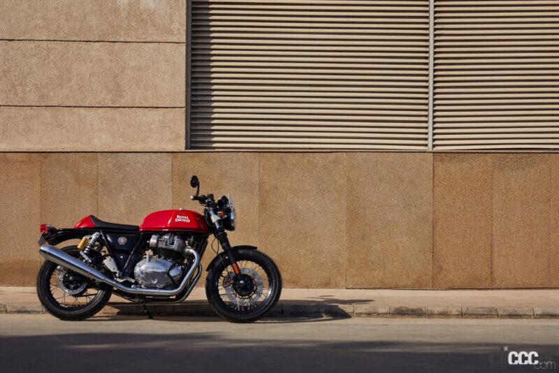 「世界最古の2輪ブランド・ロイヤルエンフィールドのビンテージな空冷2気筒バイク「INT650」と「コンチネンタルGT650」に新色」の6枚目の画像