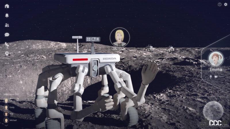 「ホンダは「空飛ぶクルマ」、分身ロボの「Hondaアバターロボット」、宇宙領域や月面チャレンジ、小型ロケットに挑戦する」の7枚目の画像