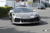 617馬力か!? シボレー コルベット高性能「Z06」、先行公開！ - Spy shot of secretly tested future car