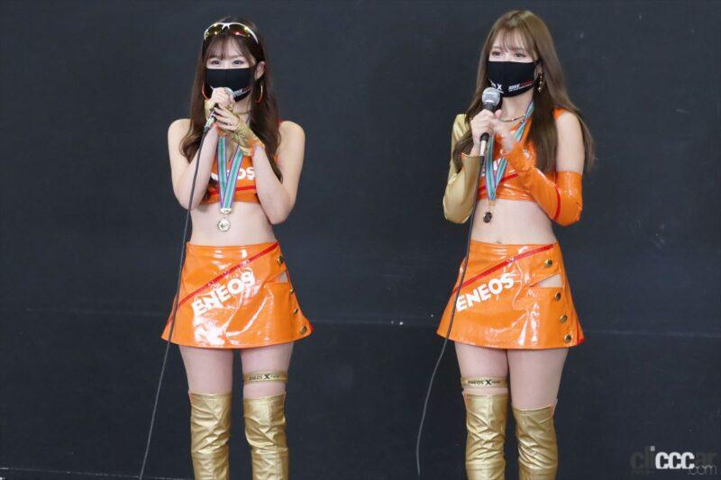 「ゴールド＆オレンジでマシンのカラーを完全再現なENEOS GIRLS-ファイナリストコスチューム紹介【日本レースクイーン大賞2021】」の7枚目の画像