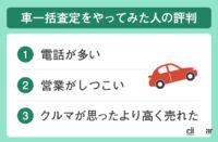 車一括査定の評判 クチコミは 電話が多いという噂は本当なの Clicccar Com