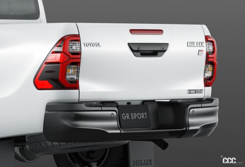 「トヨタ・ハイラックスに1900mmのワイドボディが際立つ「Z“GR SPORT”」が追加」の6枚目の画像