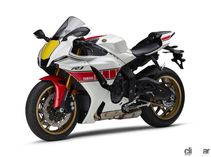 伝統の 白赤ストロボ も復刻 ヤマハの1000ccスーパースポーツ Yzf R1m R1 に22年モデルが登場 Clicccar Com 伝統の 白赤ストロボ も復刻 ヤマハの1000ccスーパースポーツ Yzf R1m R1 に22年モデルが登場 Clicccar Com