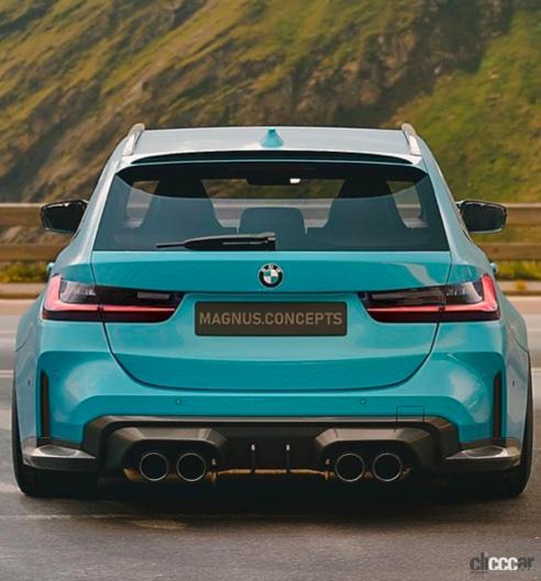 「BMW M3初のツーリング、市販デザインを大予想！登場は2021年内か？」の3枚目の画像