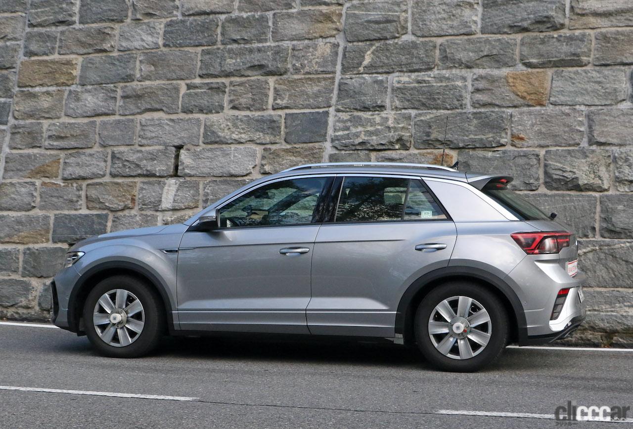 VW T-ROC R-Line facelift 14 画像|VW T-Rocが大幅改良へ。ちょっとオシャレな「R Line」をキャッチ ...