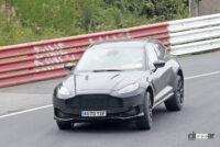 果たしてV12は設定されるのか!?　アストンマーティンマーティンDBX改良型がニュルで高速テスト - Aston Martin DBX V12 1