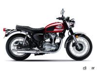 「カワサキ名車直系の「W800」シリーズに2022年モデル！ 伝説的バイクの末裔「メグロK3」も復活」の3枚目の画像ギャラリーへのリンク