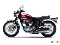 「カワサキ名車直系の「W800」シリーズに2022年モデル！ 伝説的バイクの末裔「メグロK3」も復活」の4枚目の画像ギャラリーへのリンク