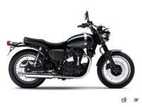 カワサキ名車直系の「W800」シリーズに2022年モデル！ 伝説的バイクの末裔「メグロK3」も復活 - 2022_kawsaki_w800street_03