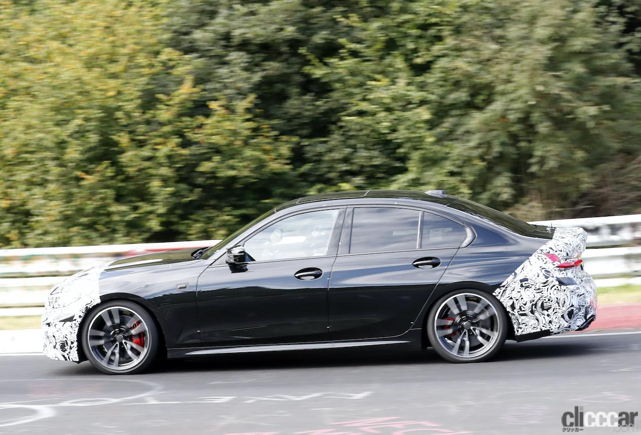 「BMW 3シリーズ改良型、2022年デビューへ向けニュルで追い込み！」の5枚目の画像