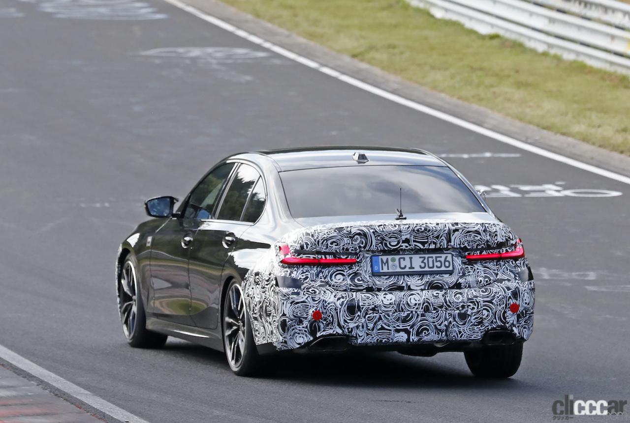 「BMW 3シリーズ改良型、2022年デビューへ向けニュルで追い込み！」の8枚目の画像