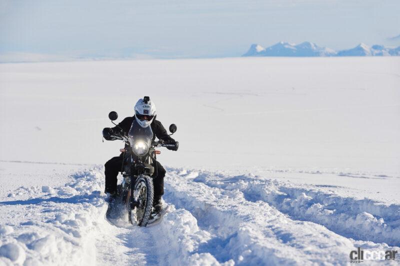 「創業120周年の大冒険！ロイヤルエンフィールドがバイク世界初の「南極走破プロジェクト」を開始」の3枚目の画像