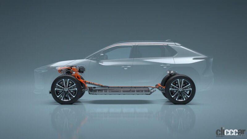 「トヨタがスバルと共同開発の電気自動車「bZ4X」を発表！トヨタのゼロエミッションへの姿勢が見えてきた!!」の5枚目の画像