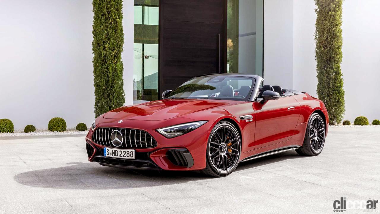 10年ぶりのフルチェンジ！メルセデスAMG SL、ついに新型発表