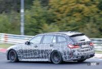 新たなティザーイメージを撮影中!? BMWハードコアワゴン「M3ツーリング」、ニュルに出現 - BMW M3 Touring 10