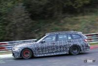 新たなティザーイメージを撮影中!? BMWハードコアワゴン「M3ツーリング」、ニュルに出現 - BMW M3 Touring 7