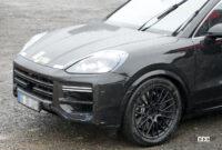 ポルシェ カイエンが初の大幅改良へ。デジタル化された車内を激写 - Porsche Cayenne facelift 5