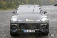 ポルシェ カイエンが初の大幅改良へ。デジタル化された車内を激写 - Porsche Cayenne facelift 7