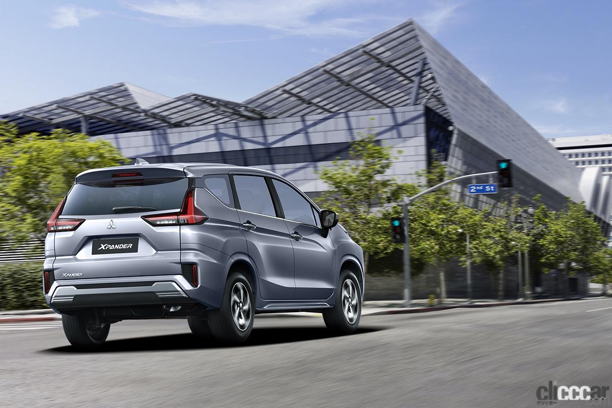 高い悪路走破性を備えた新型mpv 三菱エクスパンダーが世界初公開 Clicccar Com