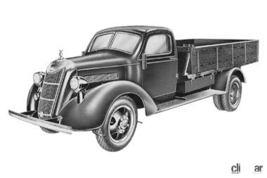 G1を改良した1936年発売のＧA型トラック