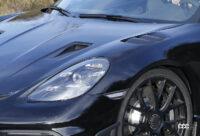 噂のフェンダーダクトがついに露出。ポルシェ・ケイマン最速の「GT4 RS」、市販モデルをキャッチ - Porsche Cayman GT4 RS 5