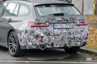 「BMW 3シリーズ ツーリング改良型を初スクープ！ 新ヘッドライトも装着完了」の12枚目の画像ギャラリーへのリンク