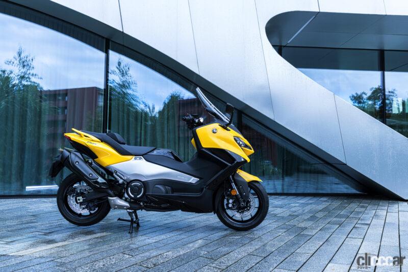 「スタイル一新！ヤマハの560ccスポーツスクーター「TMAX」「TMAX Tech MAX」に2022年モデル登場」の2枚目の画像