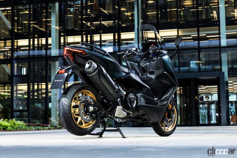 「スタイル一新！ヤマハの560ccスポーツスクーター「TMAX」「TMAX Tech MAX」に2022年モデル登場」の5枚目の画像