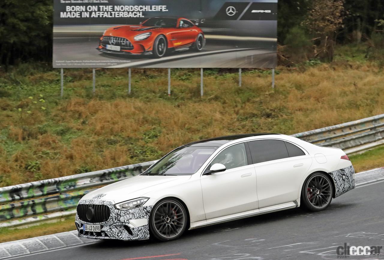 メルセデス最強のSクラス！AMG「S63」市販型がニュルブルク