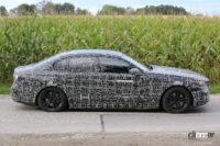 BMW・5シリーズ初のエレクトリック「i5」、最強Mは750馬力 - Spy shot of secretly tested future car