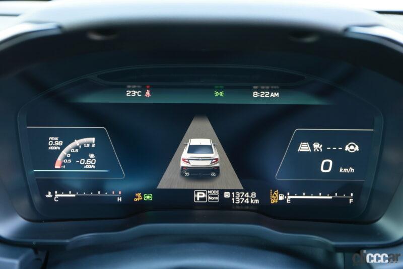 「スバルのスポーツセダンWRX S4が初のフルモデルチェンジ。排気量を2.4Lにアップ」の26枚目の画像