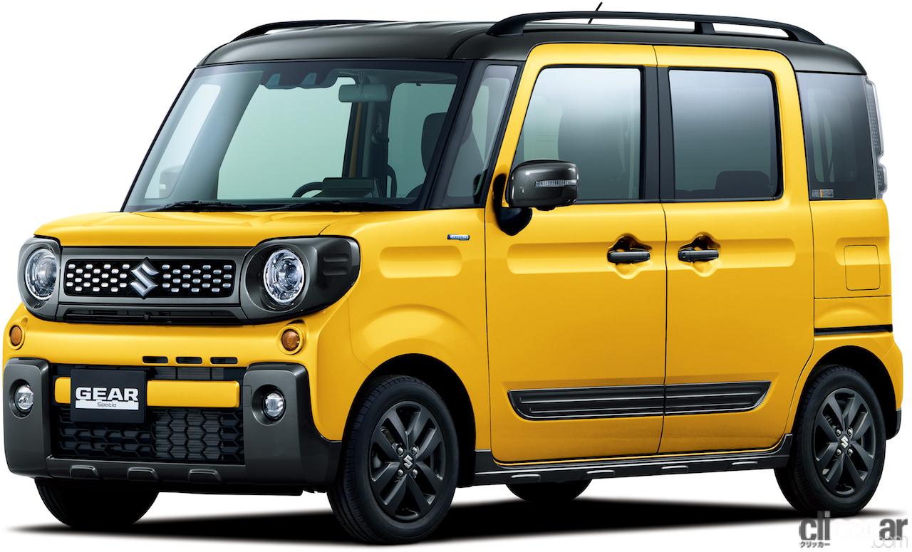 スズキ スペーシア スペーシア カスタム スペーシア ギアが一部改良 コネクテッドサービスの スズキコネクト に対応 Clicccar Com