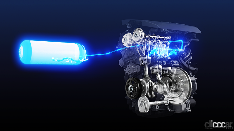 「トヨタがカローラスポーツに続き、水素エンジン搭載の「GRヤリス H2」を公開！」の1枚目の画像