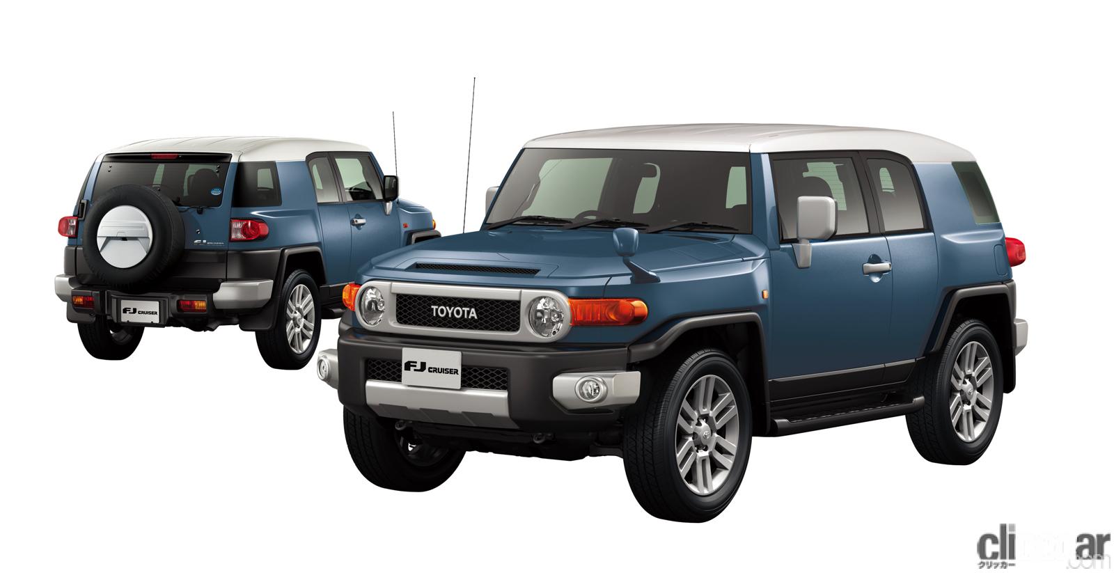 14 Toyota Fjcruiser 04 画像 タレントのヒロミさんの新愛車 木梨憲武さんから譲られたトヨタ Fjクルーザー ってどんなクルマ Clicccar Com