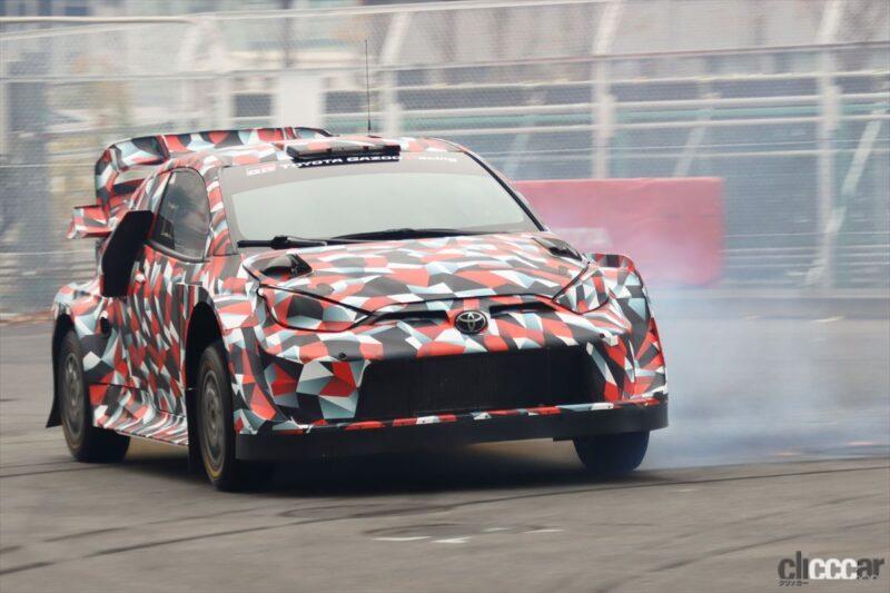 「トヨタの2022年WRC参戦マシン「GR YARIS Rally1」を日本初公開！」の2枚目の画像
