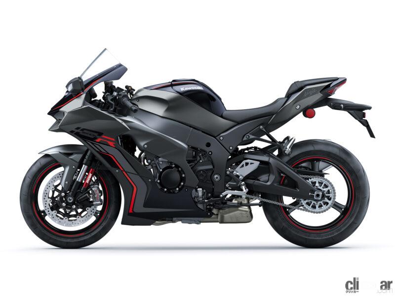 「カワサキのスーパーバイク「ニンジャZX-10R」に2022年モデルが登場！新カラー・マットグレーでより精悍に」の3枚目の画像