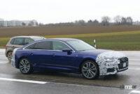 2022年、アウディA6大幅改良へ。プロトタイプを初スクープ！ - Audi A6 facelift 9