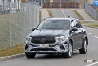 メルセデス・ベンツ GLEが大幅改良へ！最終デザインがついに露出 - Mercedes GLE facelift 2