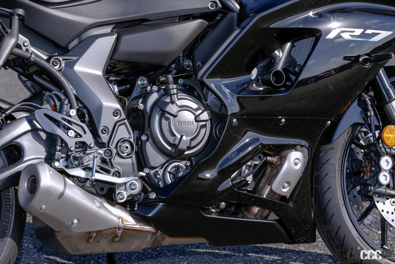 2022_yamaha_yzf-r7_12 画像|どれが一番楽しい? ヤマハ新型「YZF-R7」とコンパクトな「YZF-R25/R3」をオジ ...
