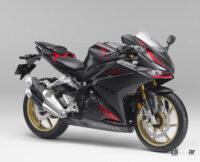 「ホンダの軽量スーパースポーツ「CBR250RR」、2022年新色はシンプルなブラックで精悍さアップ！」の3枚目の画像ギャラリーへのリンク