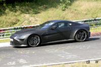 復活のヴァンテージ RS、最新ティザーイメージでリアを初公開 - Spy shot of secretly tested future car