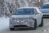 アウディの新型EV「Q6 e-tron」、冬仕様プロトタイプが出現 - Audi Q6 e-tron winter 1