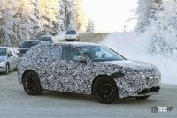 アウディの新型EV「Q6 e-tron」、冬仕様プロトタイプが出現 - Audi Q6 e-tron winter 7